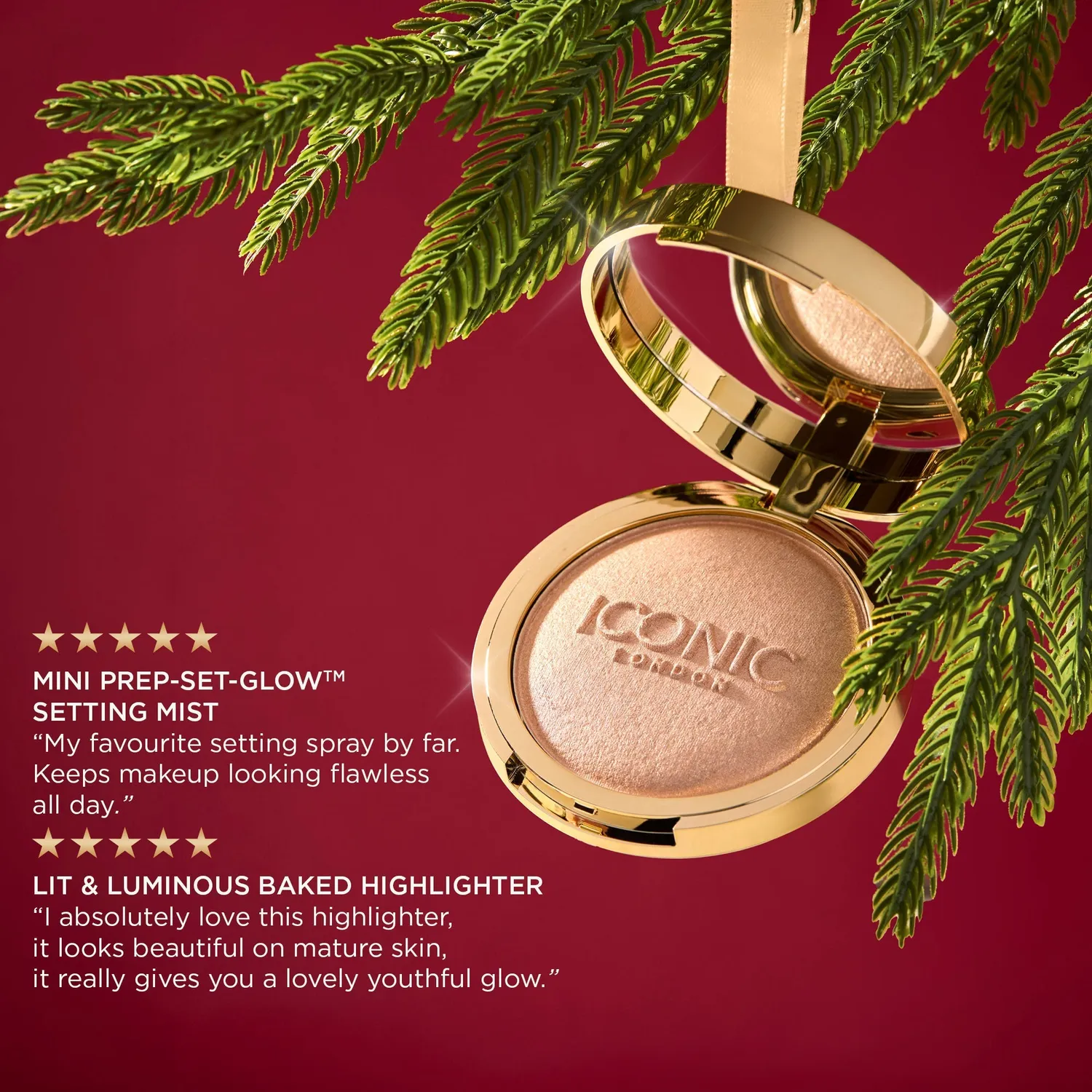 Iconic London Bake & Glow Duo cofanetto cipria glow