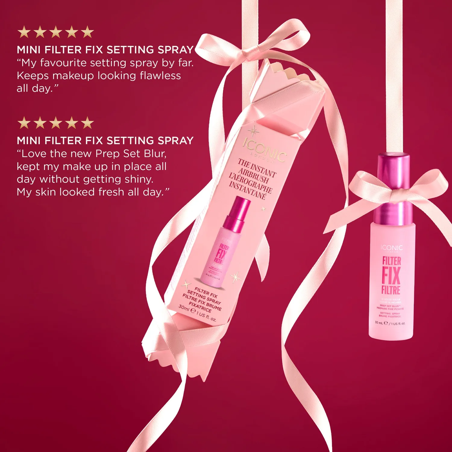Iconic London Instant Airbrush spray fissante mini cracker