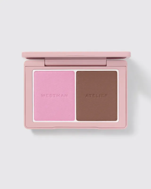 Westman Atelier Baby Cheeks+Face Trace duo Tulle Truffle 4,8g