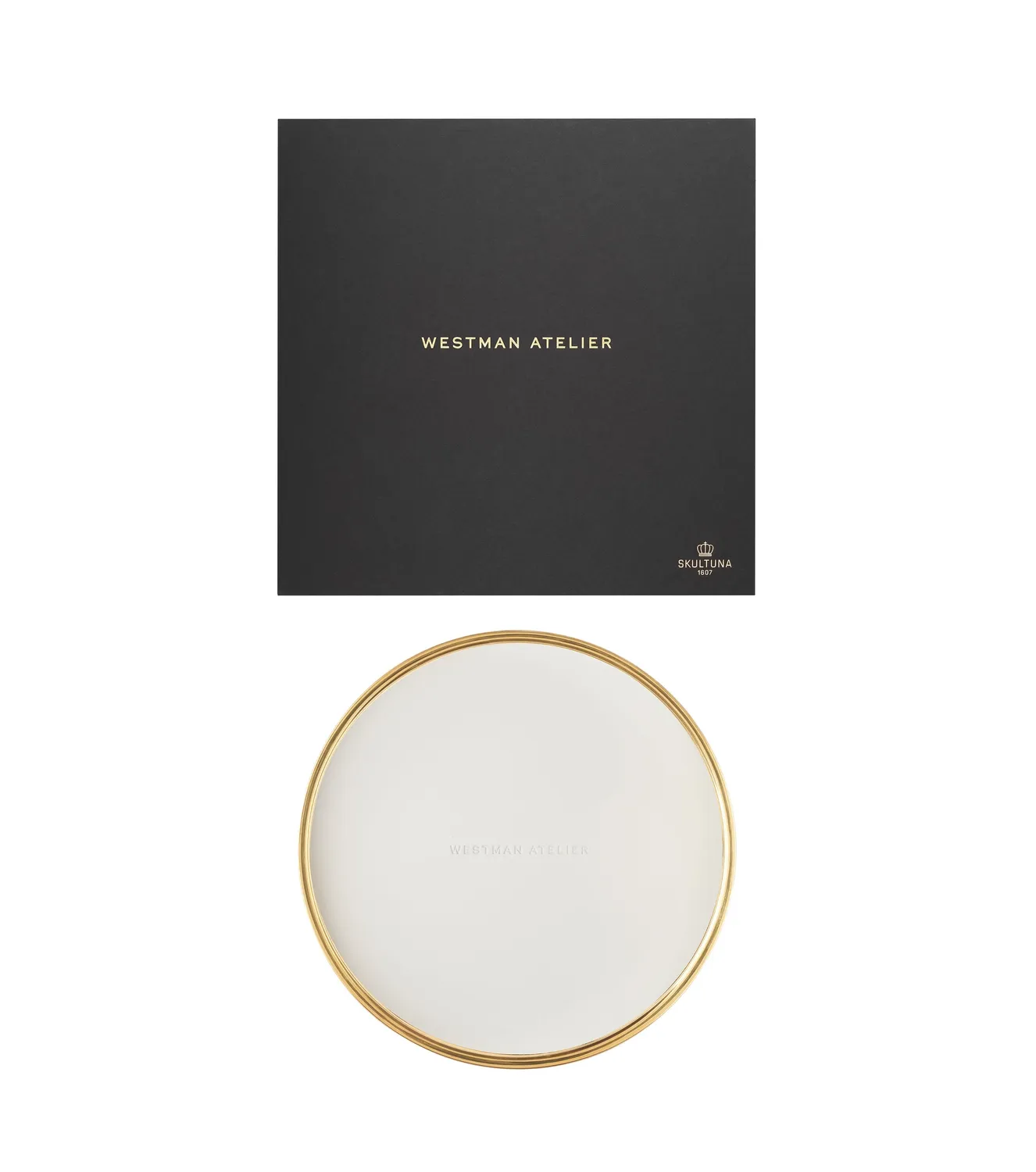 Westman Atelier Guld Plattan Vassoio trucco grigio chiaro