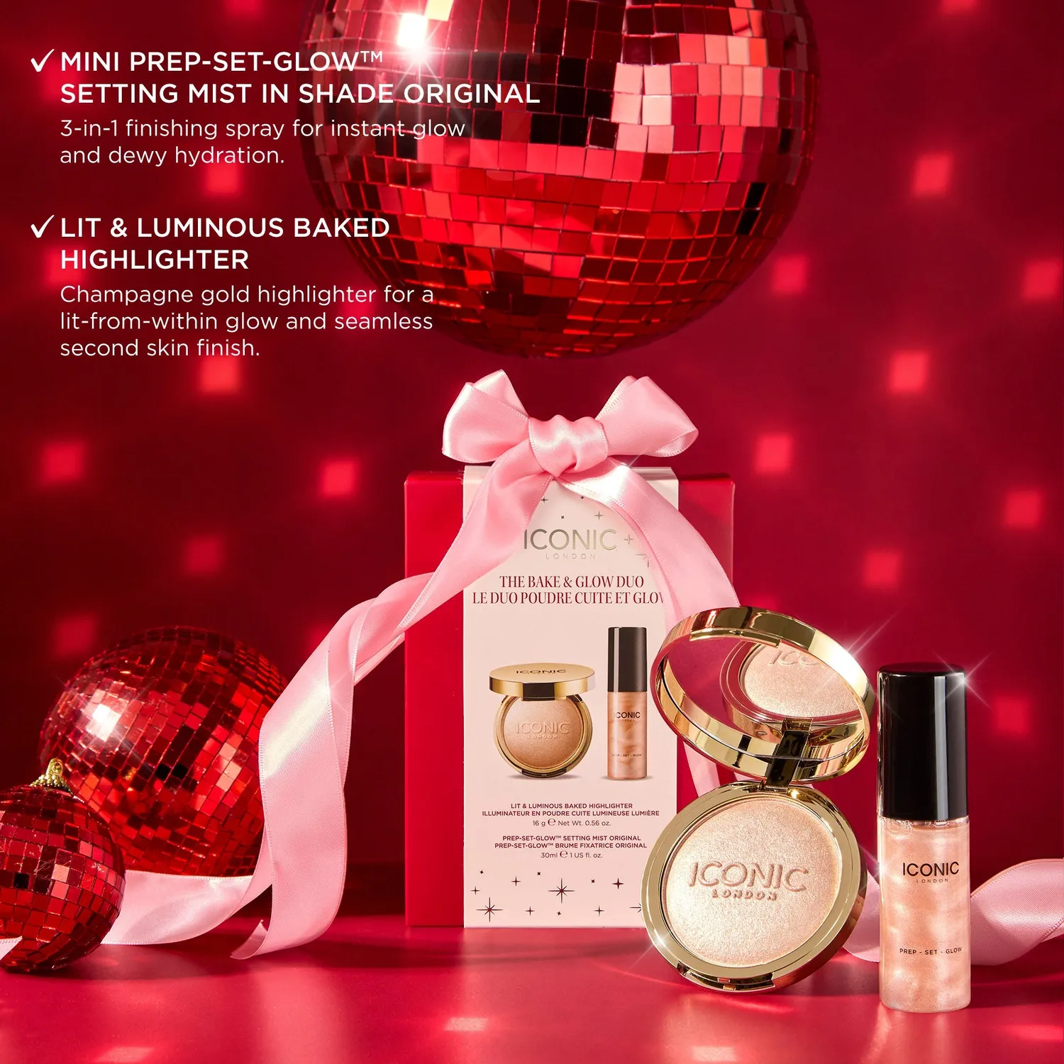 Iconic London Bake & Glow Duo cofanetto cipria glow
