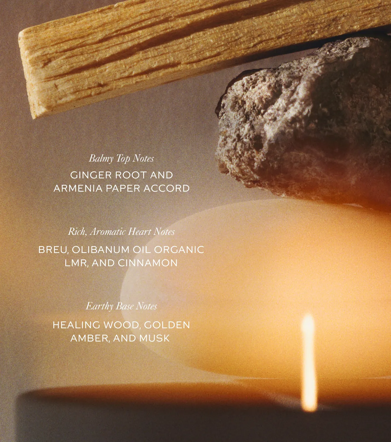 Westman Atelier Healing Wood Candela profumata calmante