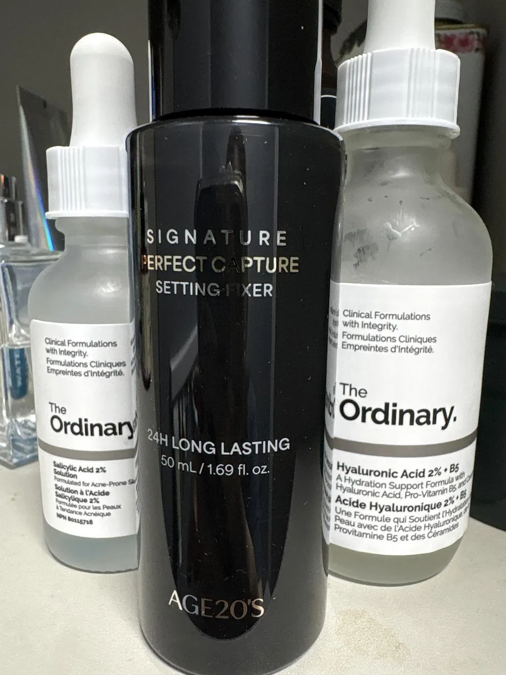 AGE20'S Signature Perfect Capture Setting Fixer spray fissante 100ml 24h