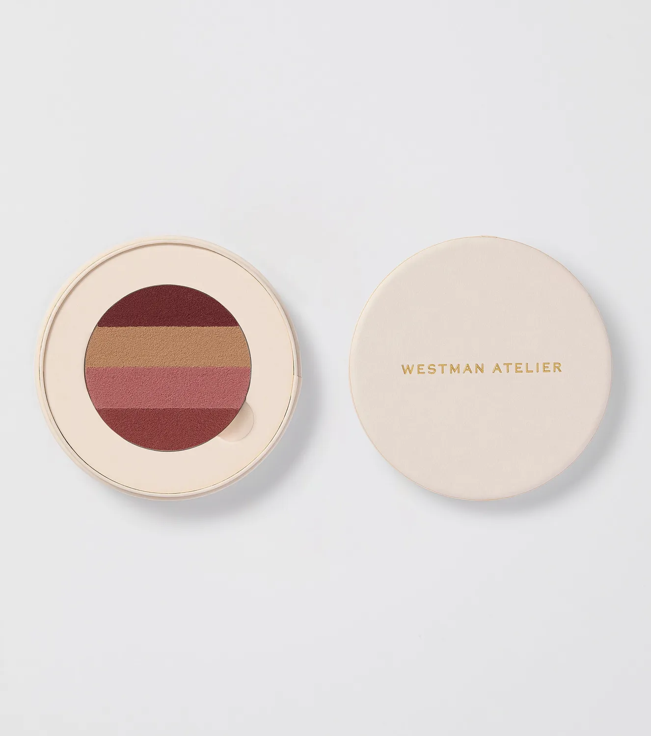 Westman Atelier Lip Suede Palette Les Nudes rossetti nude 4 colori