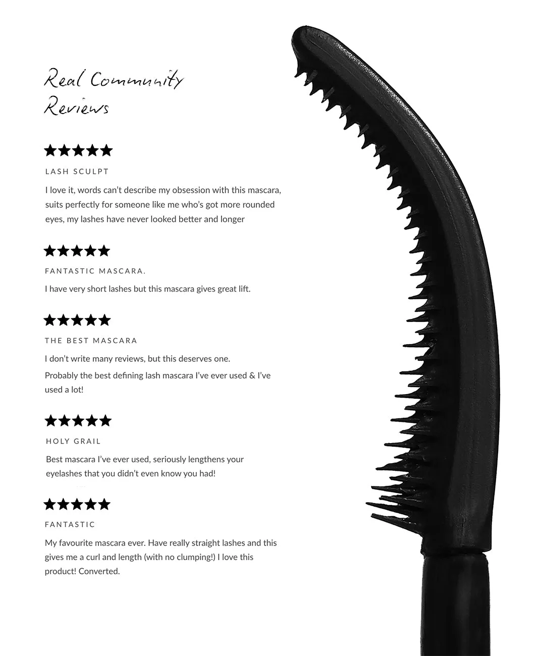 Refy Lash Sculpt mascara nero effetto lifting
