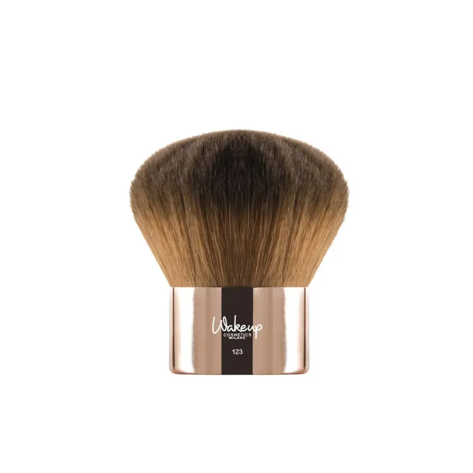 Wakeup Cosmetics Maxi Powder Kabuki #123 pennello polveri viso morbido