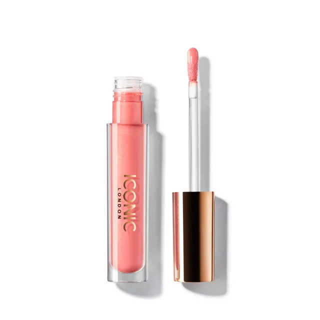Iconic London Lip Gloss rimpolpante Nearly Nude morbido