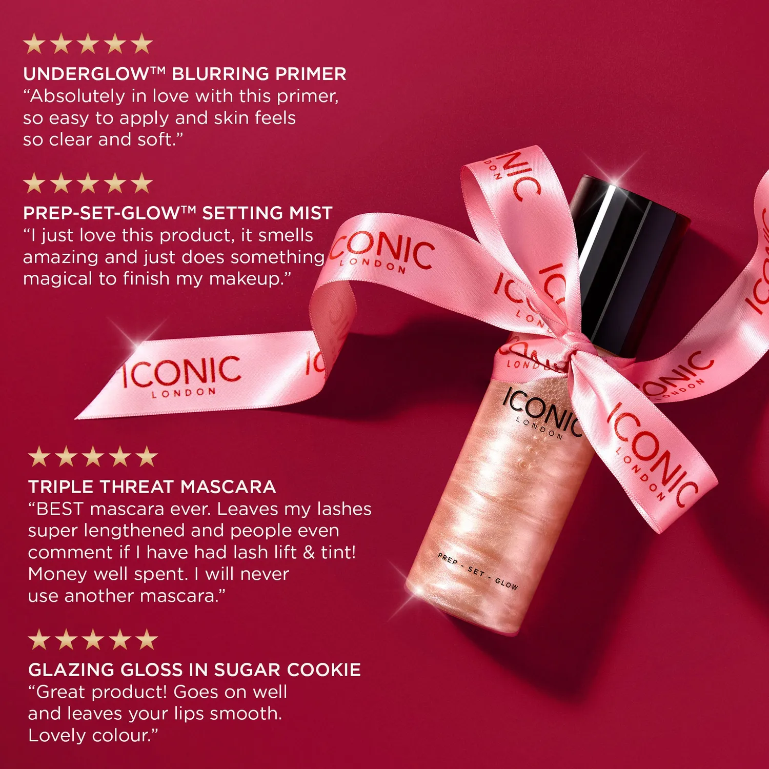 Iconic London Glow & Go Collection set 4 pezzi naturale