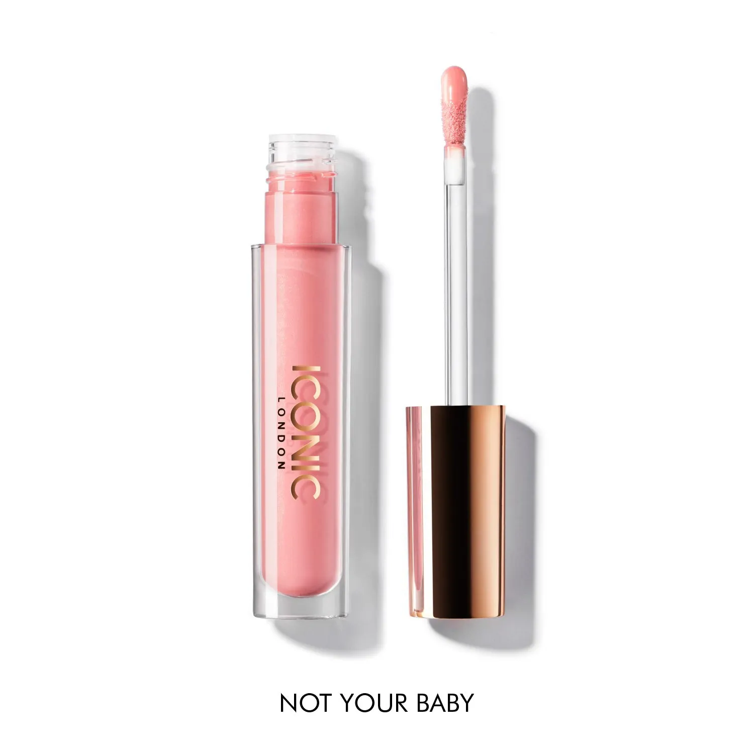 Iconic London Lip Gloss rimpolpante Nearly Nude morbido