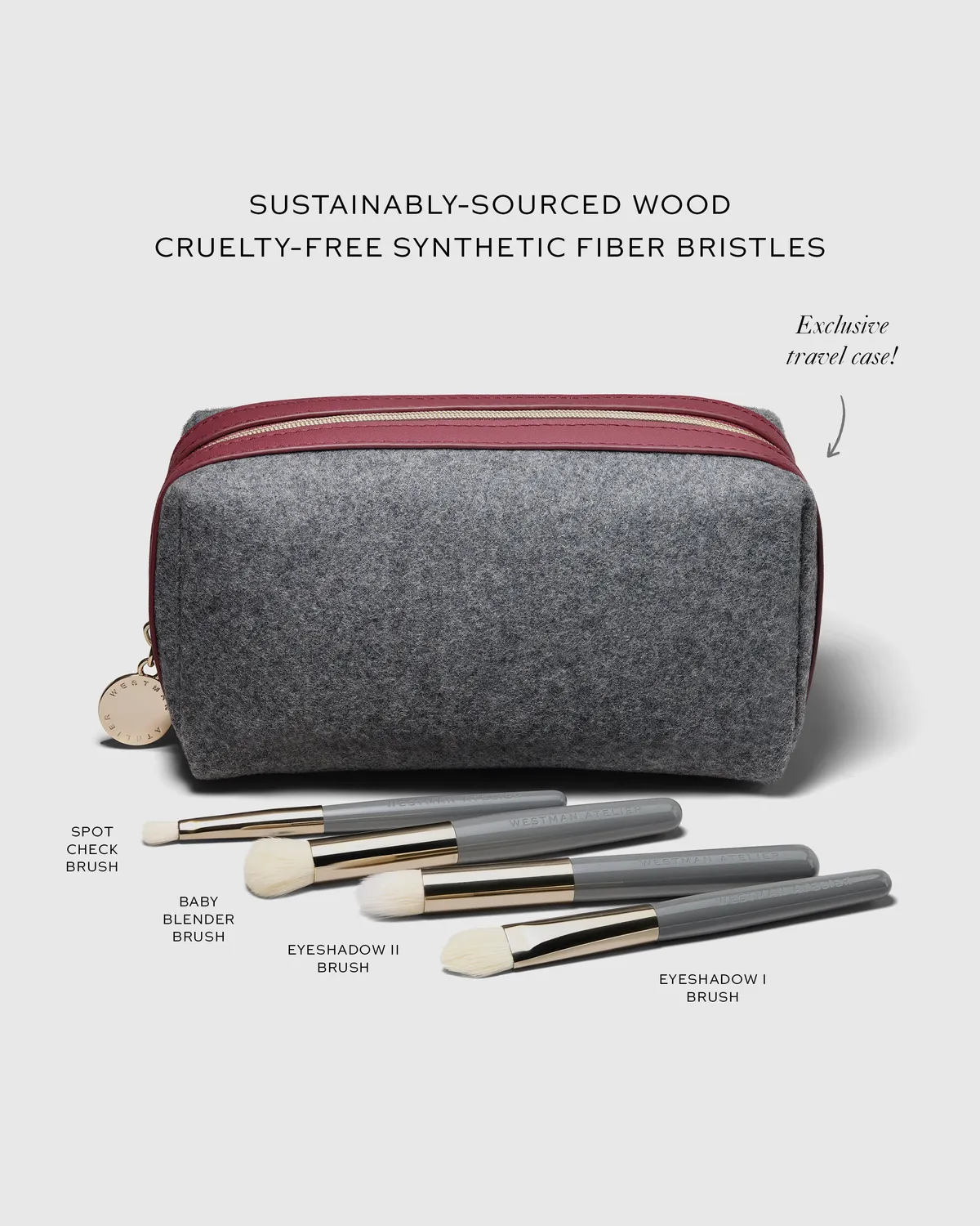 Westman Atelier Refining Brush Edit set 4 pennelli