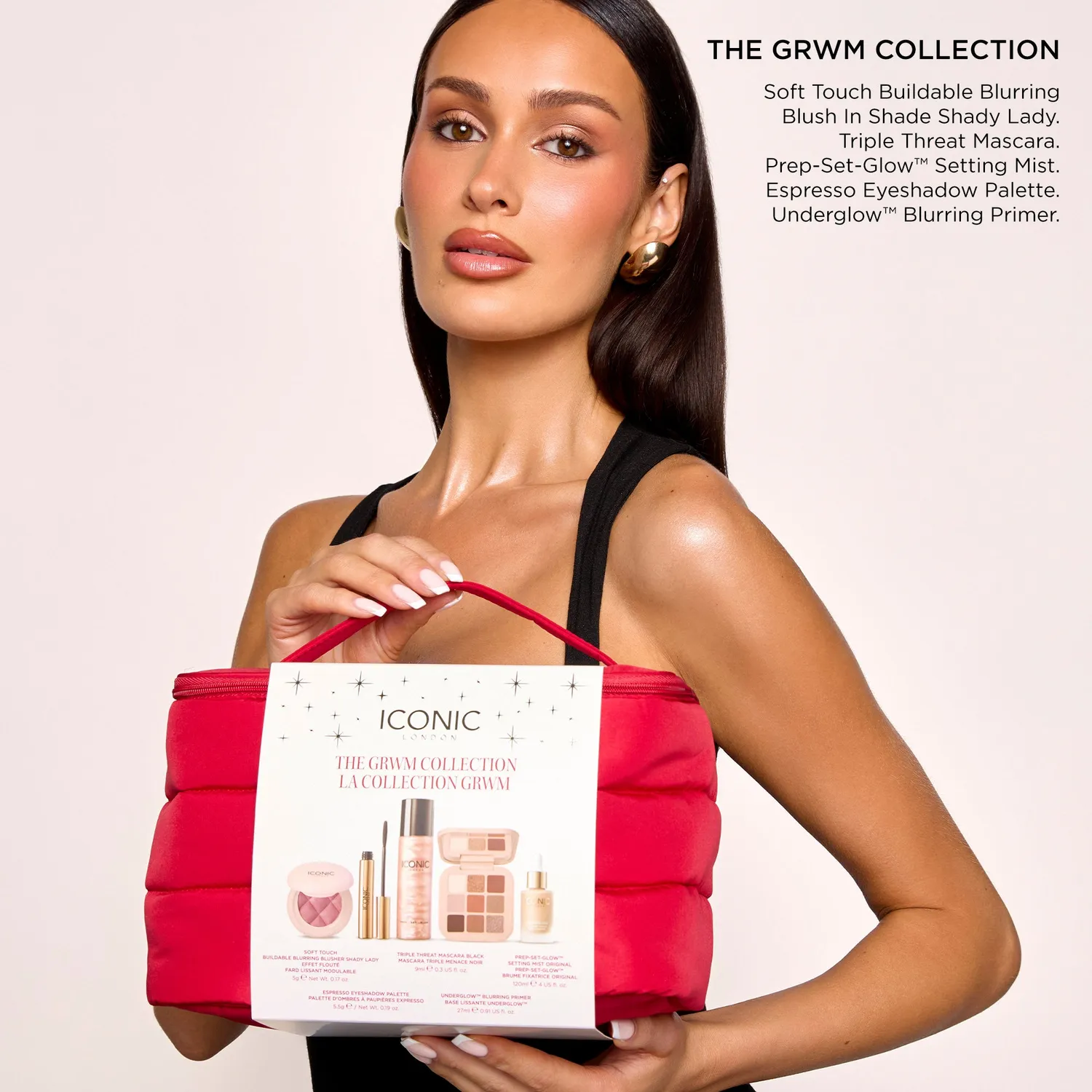 Iconic London GRWM Collection set trucco 5 pezzi glow