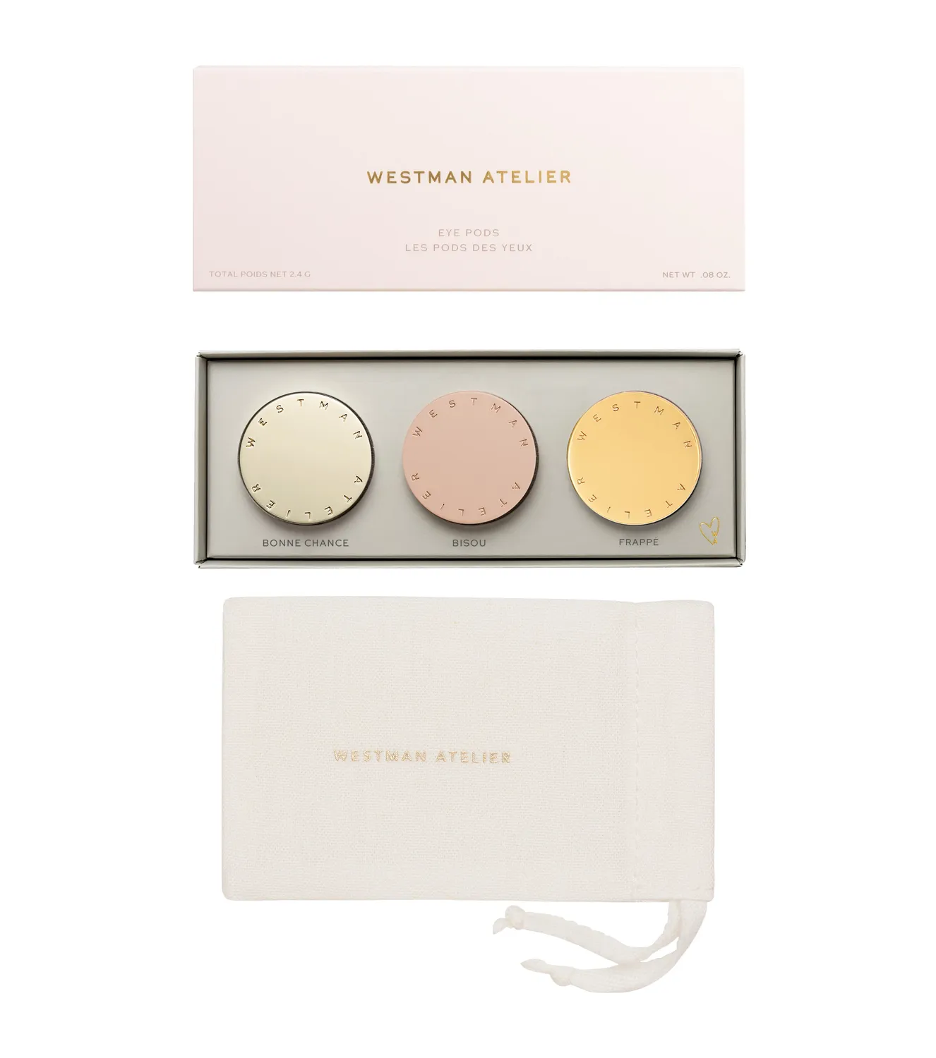 Westman Atelier Eye Pods Rendez-Vous ombretto trio luminoso