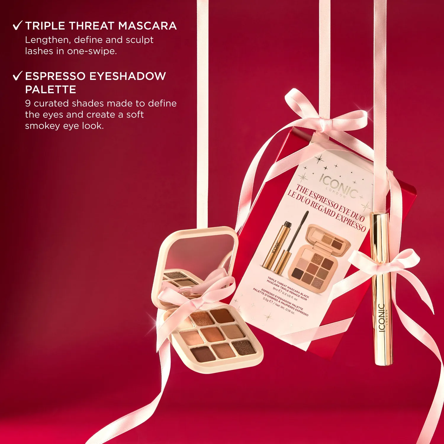 Iconic London Espresso Eye Duo set occhi mascara + palette
