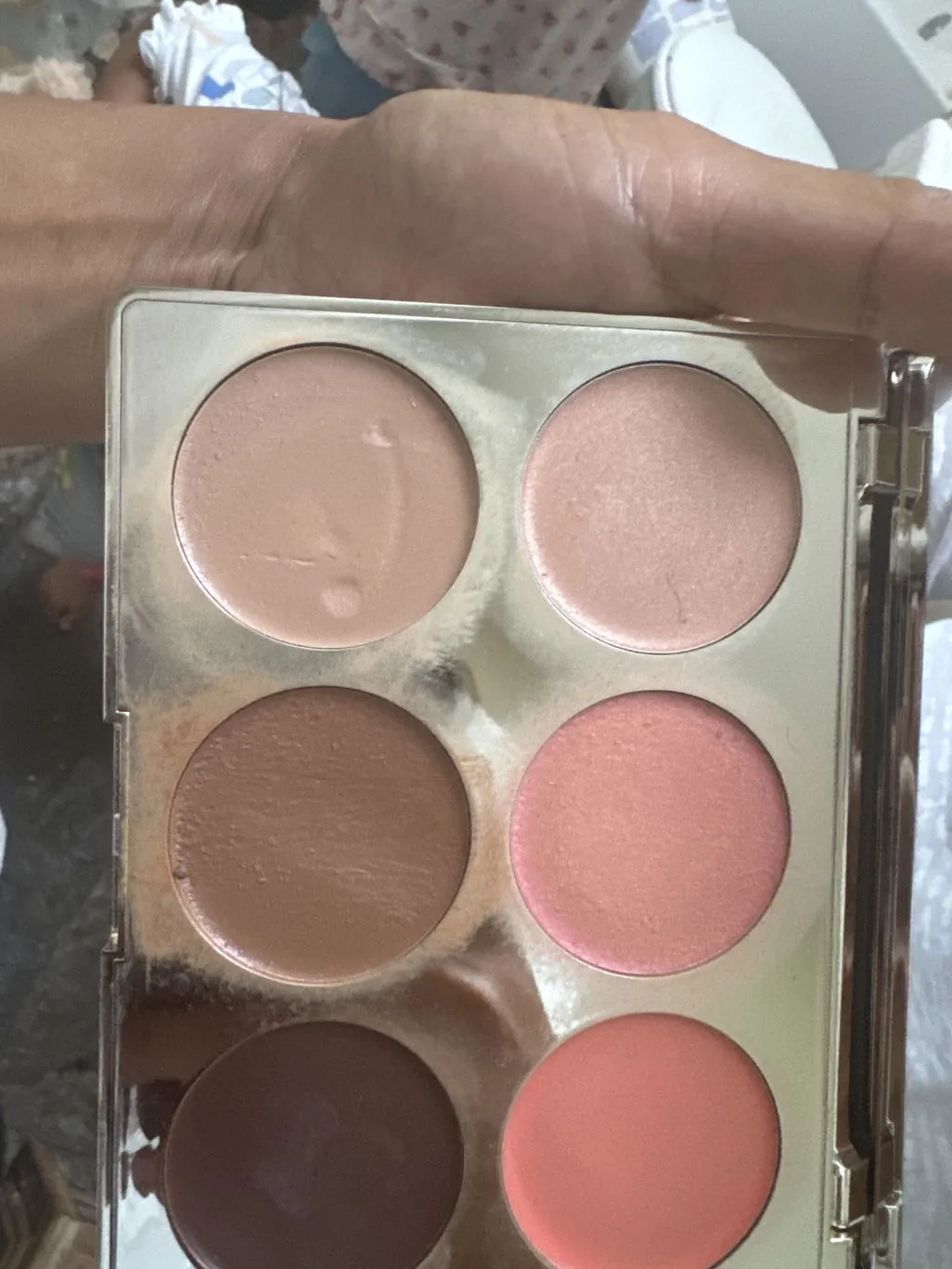 Iconic London Less Faff More Fab set palette + pennello viso