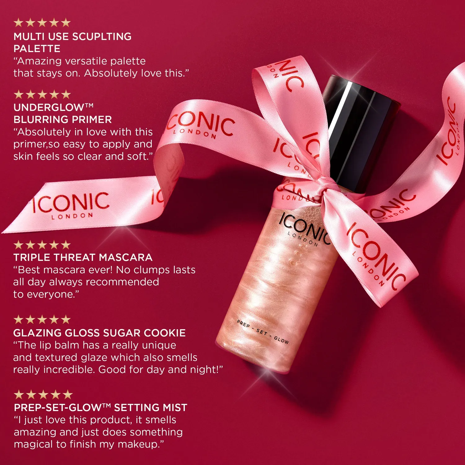 Iconic London 5 Minute Face set trucco 5 pezzi Original