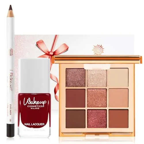 Wakeup Spicy Look kit palette 02 Spicy occhi smalto