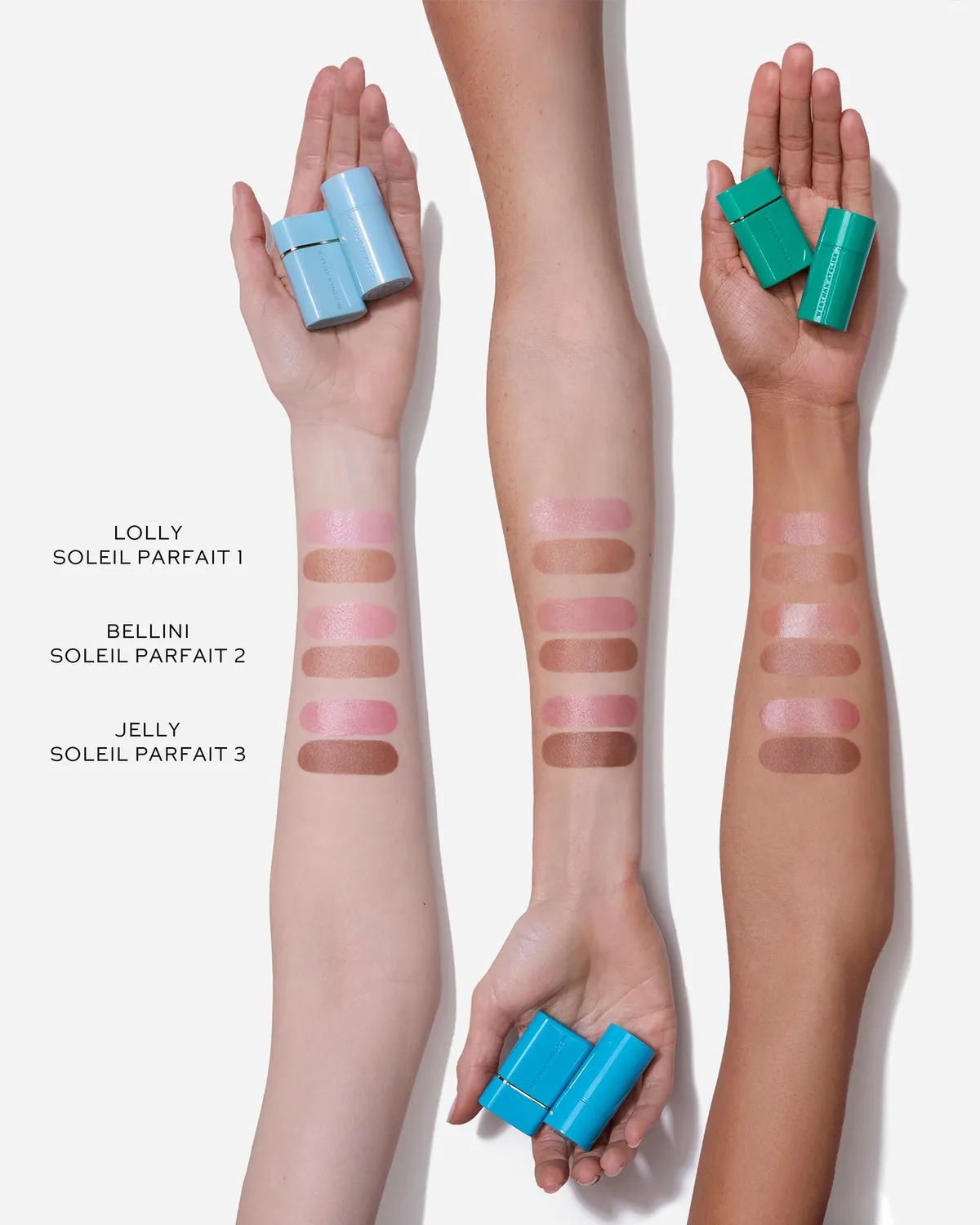 Westman Atelier Petite Sun Tone Soleil Parfait 3 Jelly duo bronzer blush pH