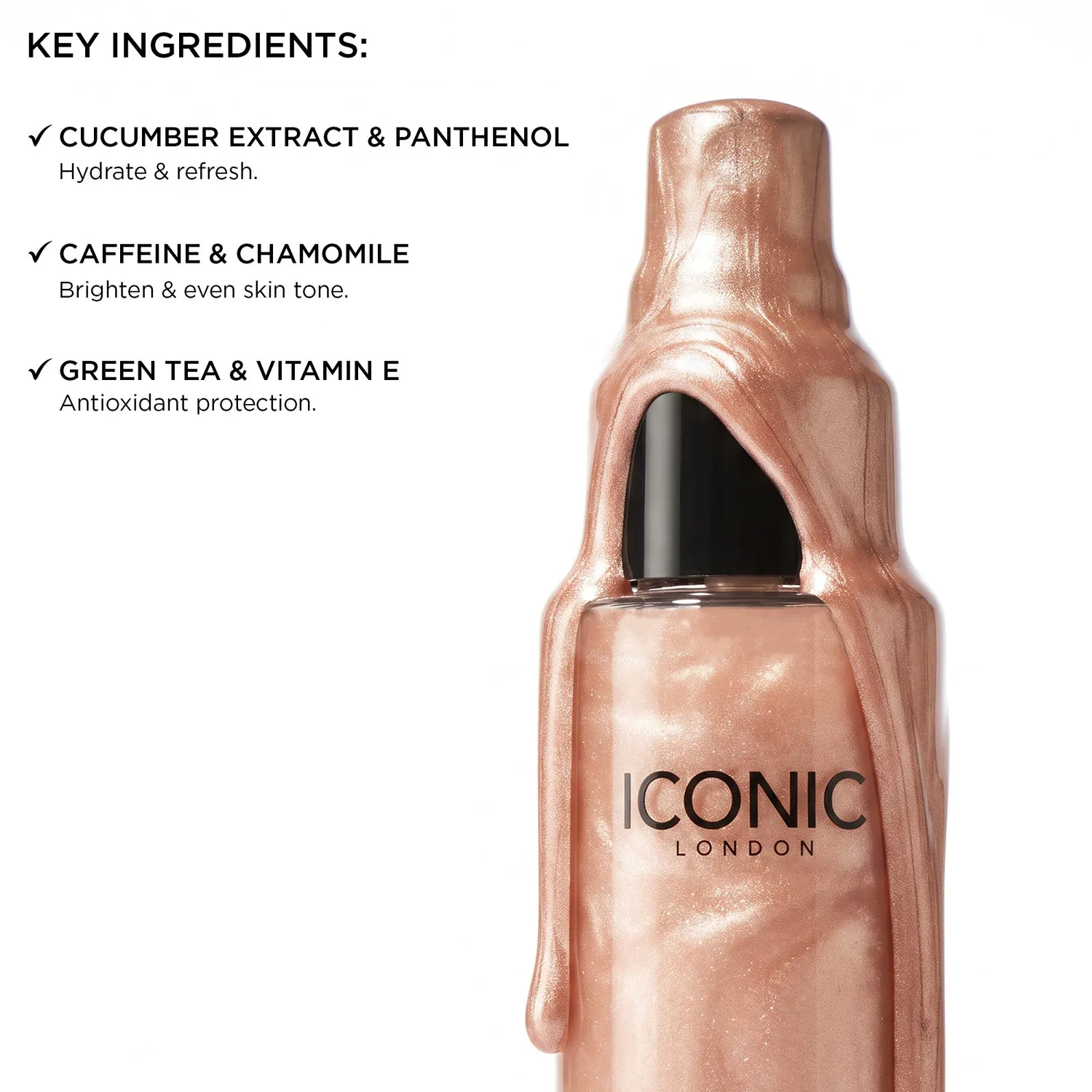 Iconic London Prep-Set-Glow Spray Mini illuminante glow