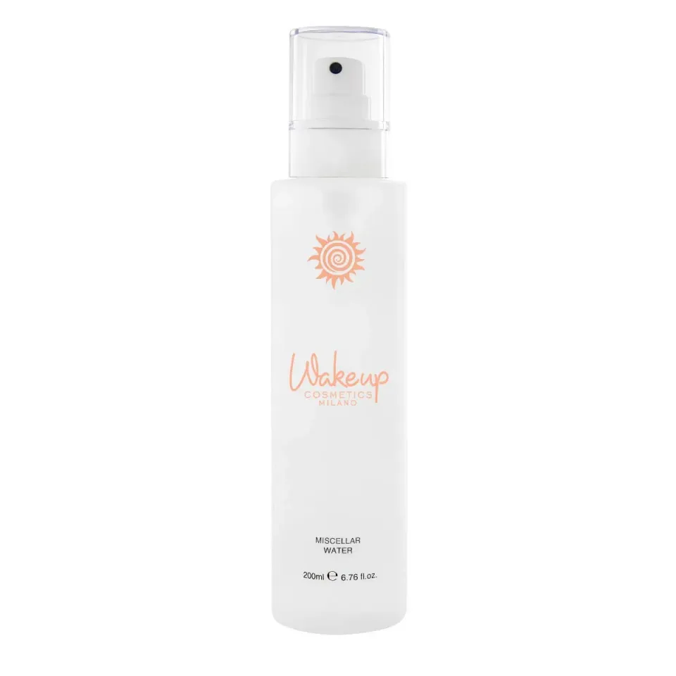 Wakeup Cosmetics Acqua Micellare Rose 200 ml Struccante Viso