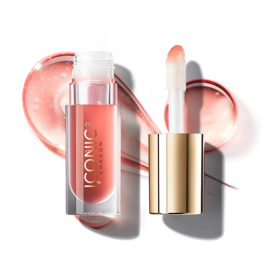 Iconic London Lustre olio labbra idratante effetto vetro