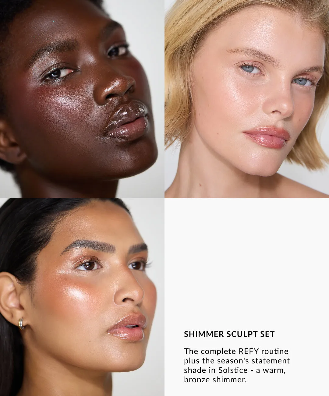 Refy Shimmer Sculpt set viso luminoso