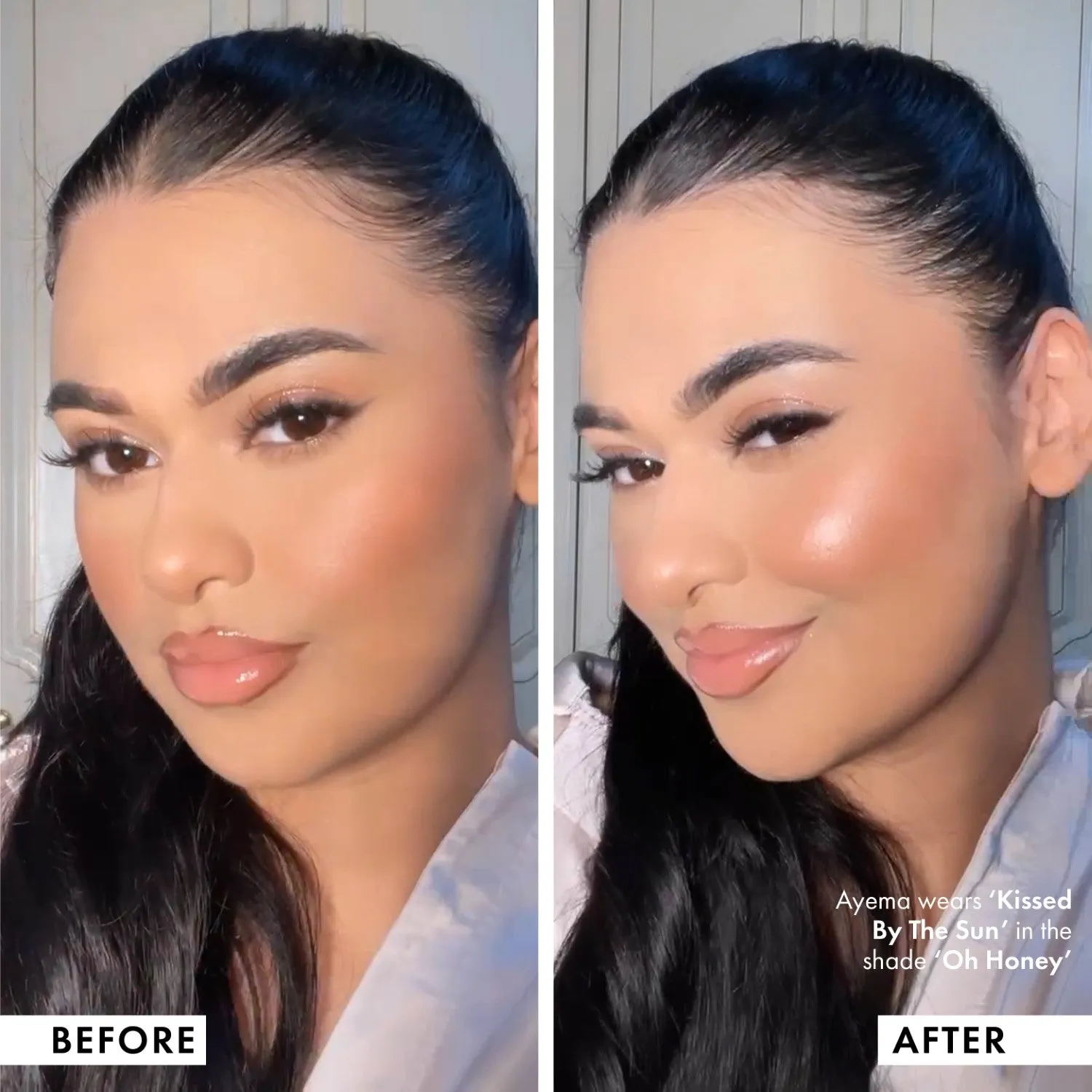 Iconic London Kissed By The Sun blush bronzer 3 in 1 glow