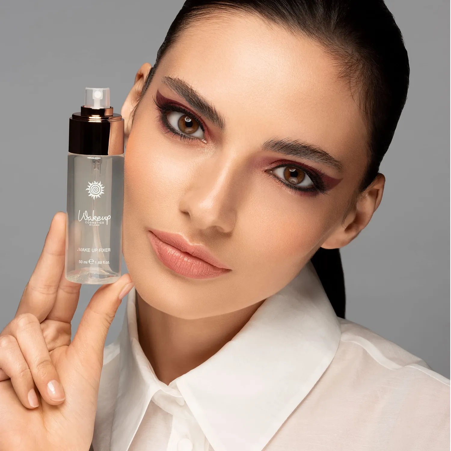 Wakeup Cosmetics Make-Up Fixer spray fissante trucco 50ml fresco