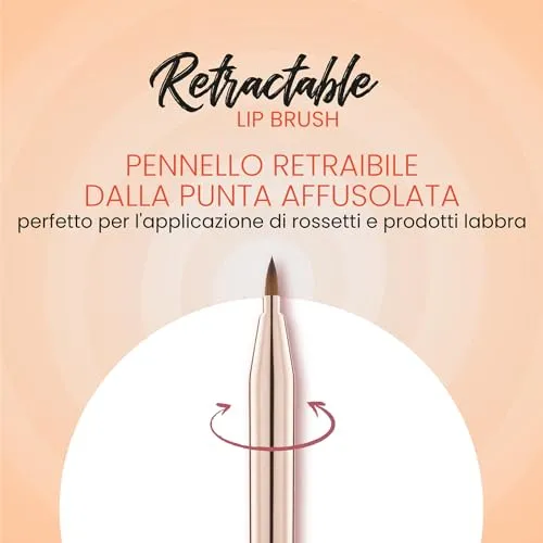 Wakeup Cosmetics #115 Pennello Labbra Retraibile Precisione