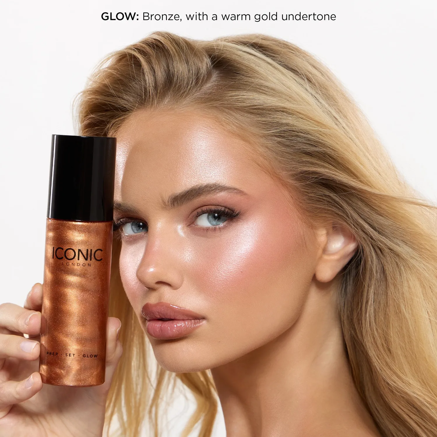 Iconic London Prep-Set-Glow spray Original 120ml luminoso