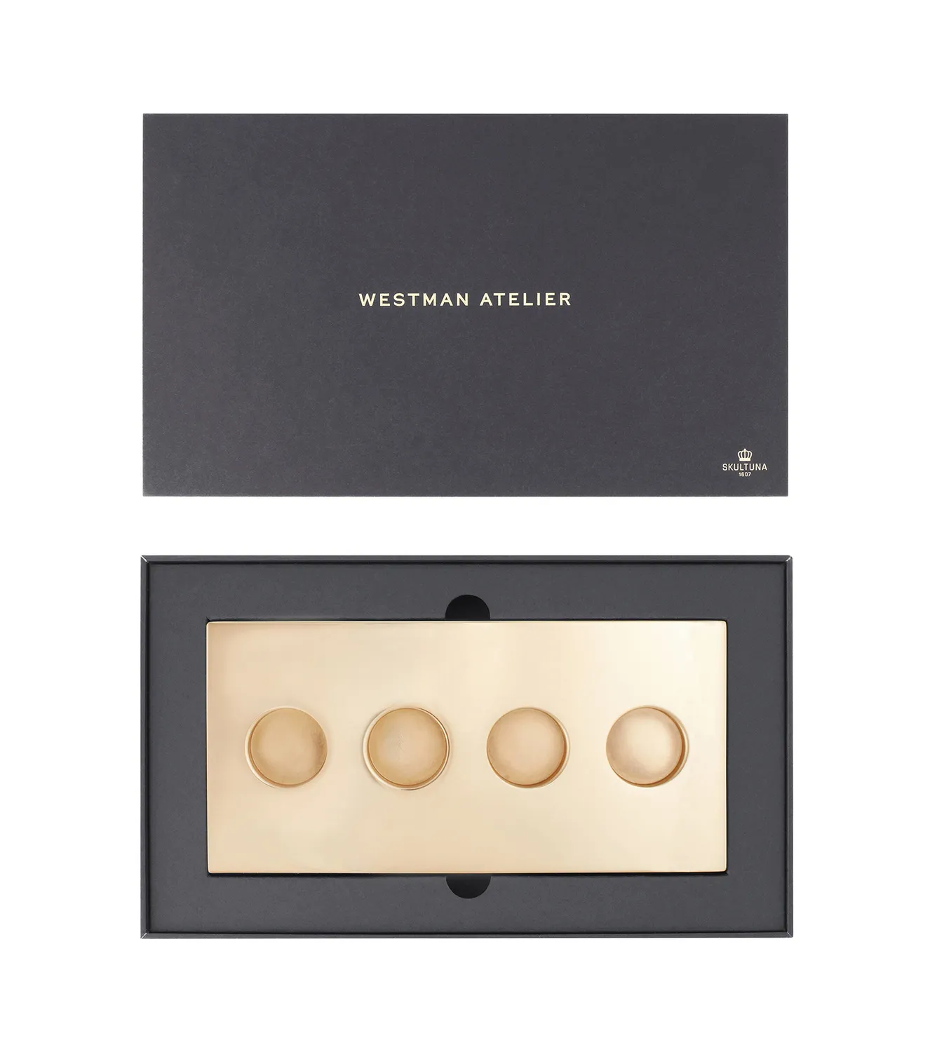Westman Atelier Guldbaggen Vassoio trucco ottone stick
