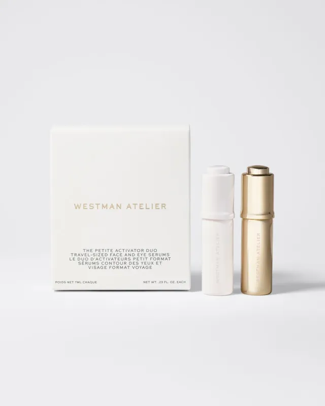 Westman Atelier Petite Activator Duo siero viso+occhi mini