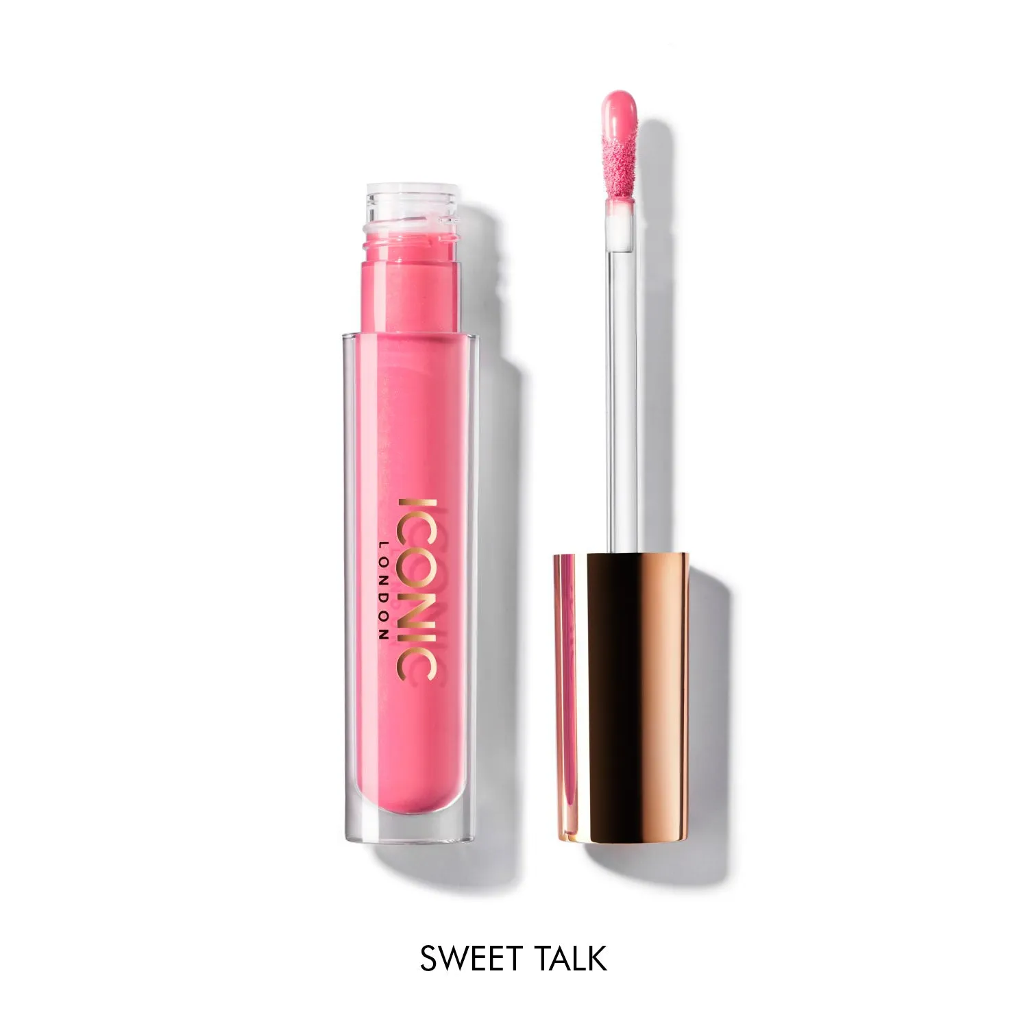 Iconic London Lip Gloss rimpolpante Nearly Nude morbido