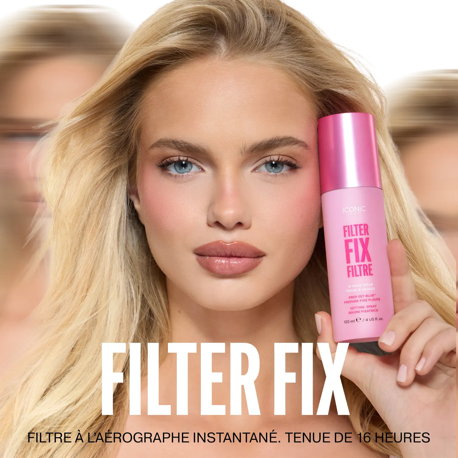 Iconic London Mini Filter Fix spray fissante travel size