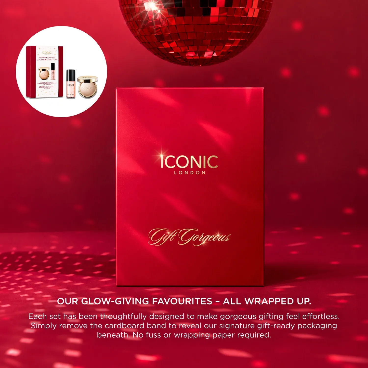 Iconic London Bake & Glow Duo cofanetto cipria glow